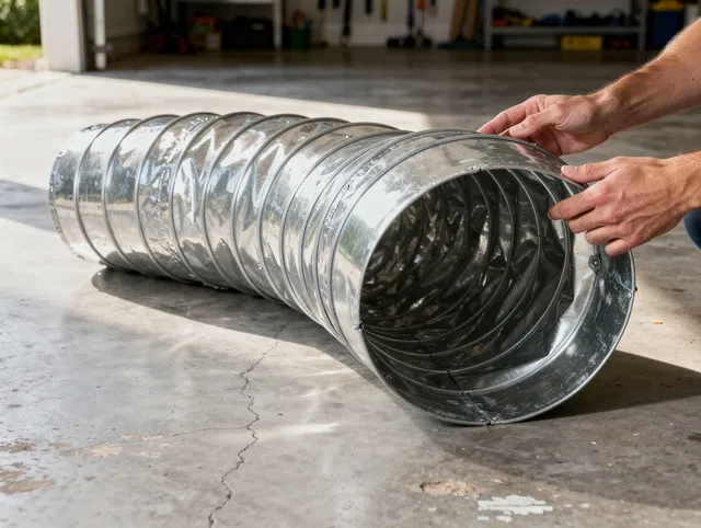 Hilliard Dryer Vent Cleaning specialist using advanced equipment for thorough duct cleaning in Hilliard