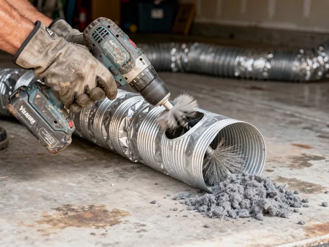 Professional duct cleaning by Hilliard Dryer Vent Cleaning in Hilliard