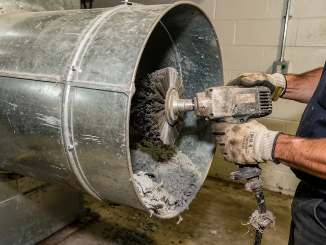 Industrial-grade dryer vent cleaning by Hilliard Dryer Vent Cleaning in Hilliard
