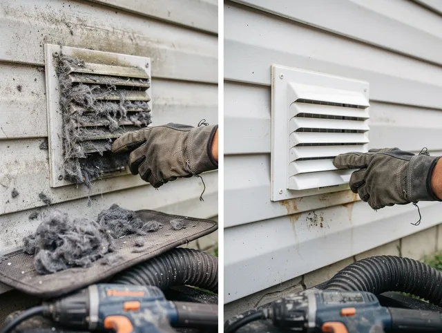 Residential dryer vent cleaning by Hilliard Dryer Vent Cleaning in Hilliard